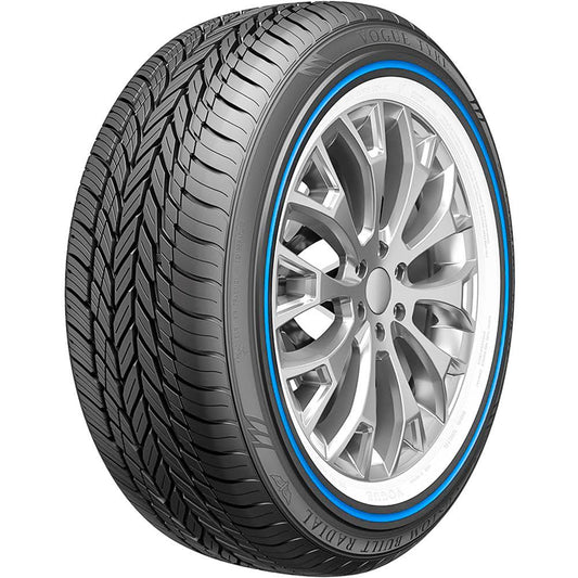 1 245/45R19 Vogue Custom Built Radial VIII Blue Stripe 102V Tire